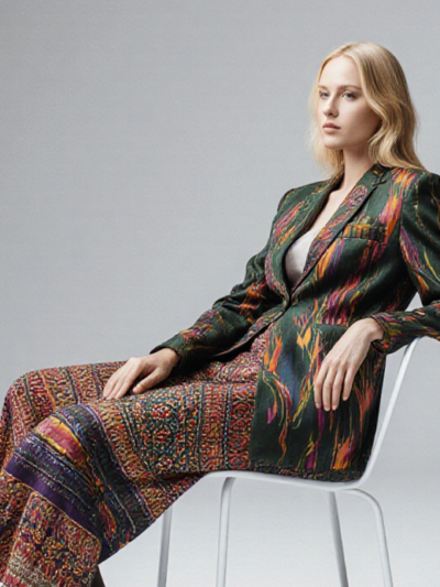 Blue/White Emma Willis Stripe Shirt